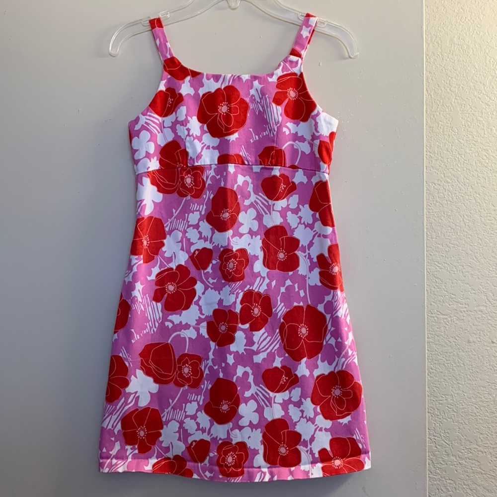 Girls Hawaiian Print Dress